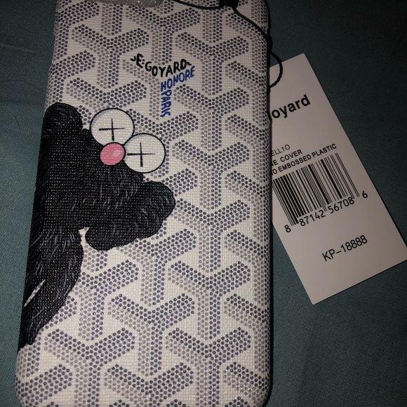 goyard kaws iphone case